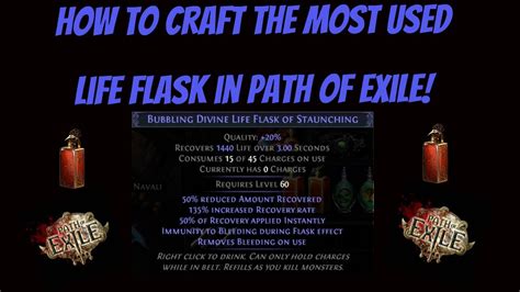 staunching poe|Flask .